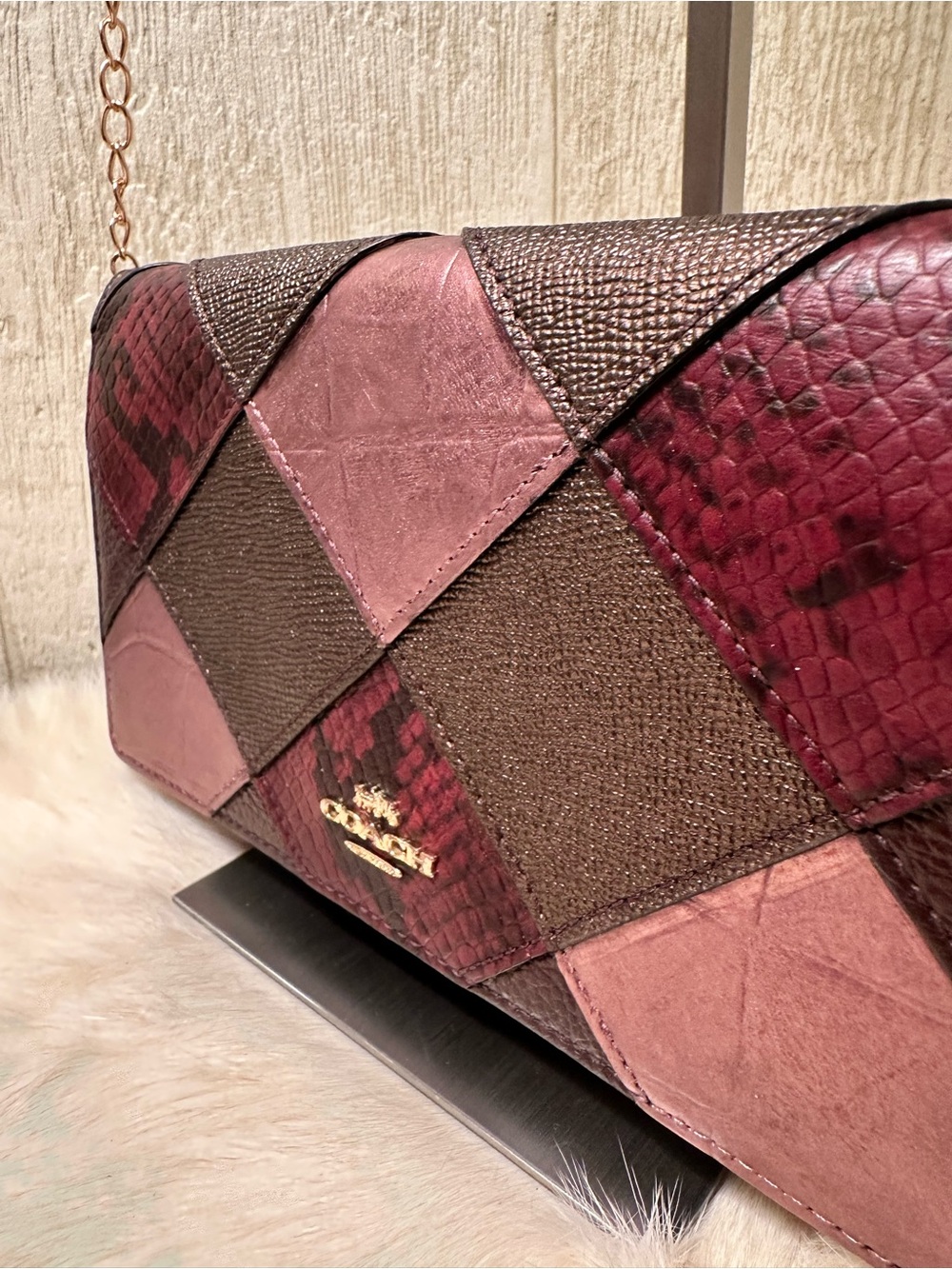 Coach Patchwork Canyon Quilt Crossbody- Rehabbed - Picture 2 of 8